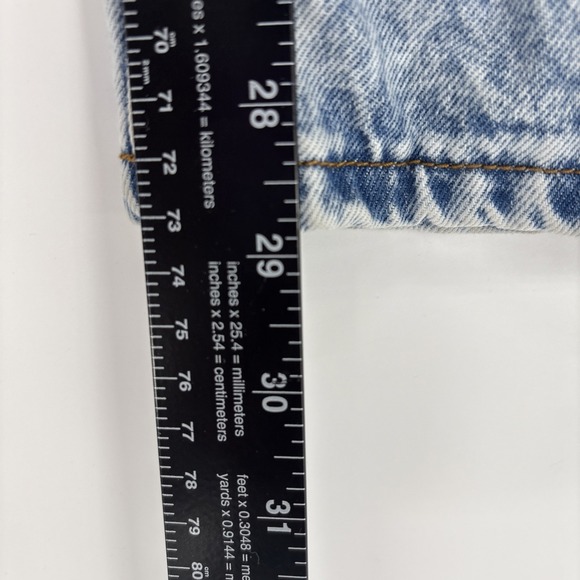 Telepatia Baggy Grunge Jeans 00/23 Bow Pocket Y2K 90s Rave Barbiecore - Picture 7 of 8